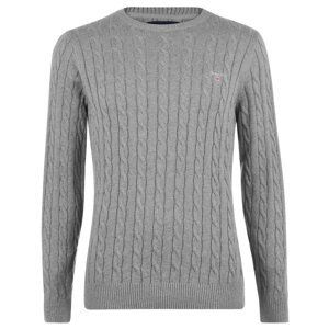 Gant Cotton Cable Knit Crew Jumper