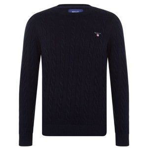 Gant Cotton Cable Knit Crew Jumper