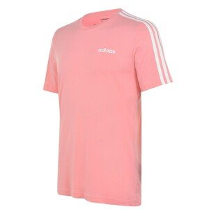 Adidas 3 Stripe Essential T Shirt Mens