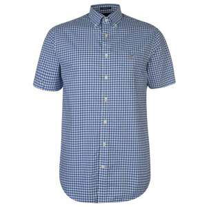 Gant Short Sleeve Pop Colour Gingham Shirt Mens