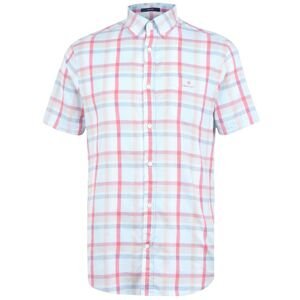 Gant Short Sleeve Oxford Check Shirt