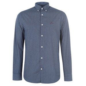 Gant Micro Print Long Sleeve Shirt