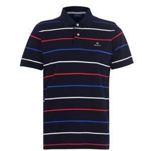 Gant Short Sleeve Bret Stripe Polo Shirt