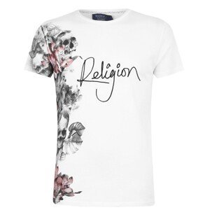 Religion Side Flower T Shirt