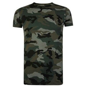 True Religion Camouflage Short Sleeved T Shirt