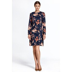 Colett Woman's Dress Cs25 Pattern Navy Blue