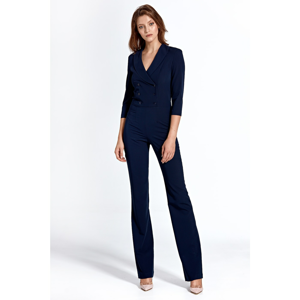 Colett Woman's Overall Ckm05 Navy Blue
