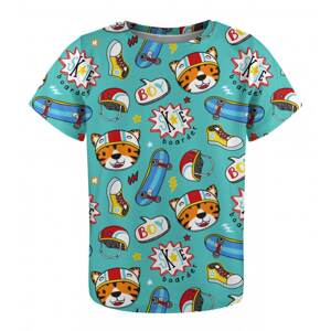 Mr. GUGU & Miss GO Kids's T-shirt KTS-P1614