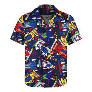 Mr. GUGU & Miss GO Kids's Shirt SH-K1608 Navy Blue