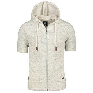 Ombre Clothing Men's hoodie with short sleeves B1068