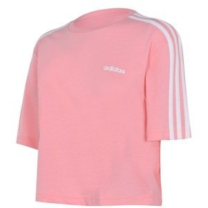 Adidas 3S Crop T Shirt Womens