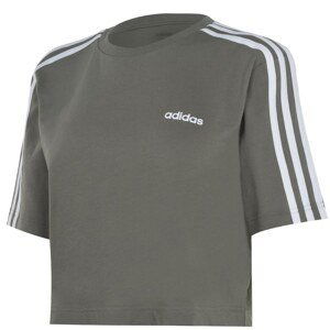 Adidas 3S Crop T Shirt Womens