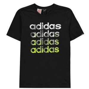 Adidas Faded Repeat Logo T-Shirt Junior Boys