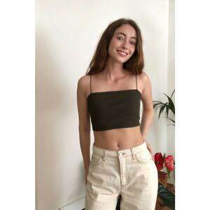 Dámsky crop top Trendyol Strap