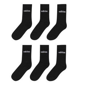 Adidas 6 Pack Crew Socks Juniors