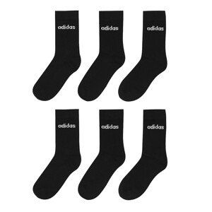 Adidas 6 Pack Crew Socks Ladies