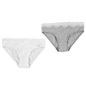 Calvin Klein 2 Pack Frill Bikini Briefs