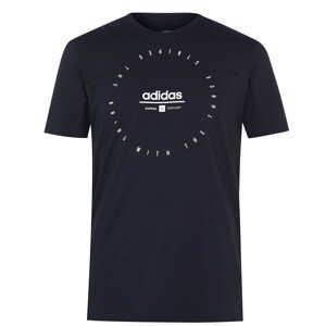 Adidas Mens Graphics Adi Clock T-Shirt