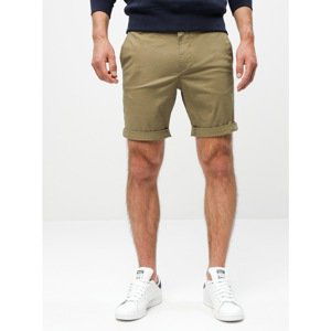 Kaki chino kraťasy Selected Homme Paris