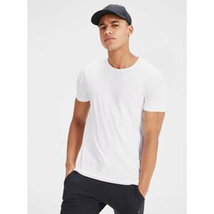 Bielo basic tričko s krátkym rukávom Jack & Jones Basic