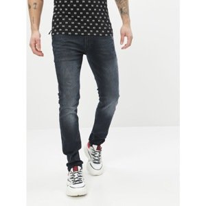 Tmavomodré skinny fit rifle Jack & Jones Liam