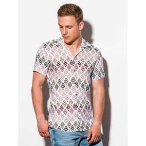 Ombre Clothing Men's shirt with short sleeves K555