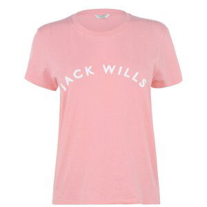 Jack Wills Winthrop Flocked Graphic T-Shirt