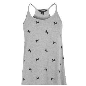 Miso Print Halter Vest Ladies