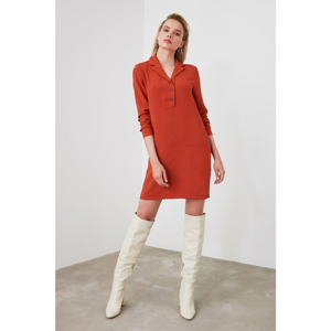 Trendyol Tanduel Shirt Collar Dress