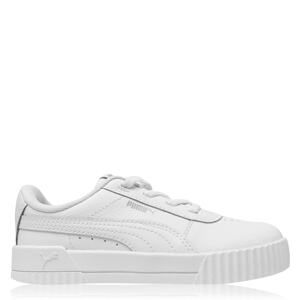 Puma Carina Leather Infant Girls Trainers