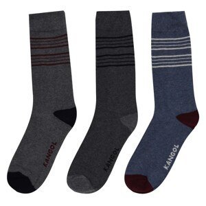 Kangol Formal Socks 3 Pack Mens