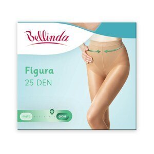 Bellinda 
FIGURA 25 DEN - Dámske zoštíhlujúce pančuchové nohavice - almond