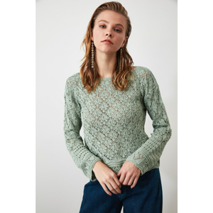 Trendyol Mint Blindk Edifying Sweater