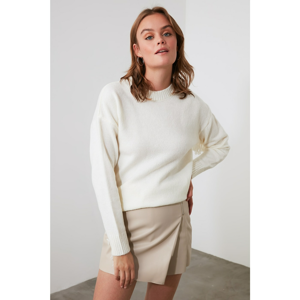 Trendyol Ekru Tassel Detailed Knitsweater