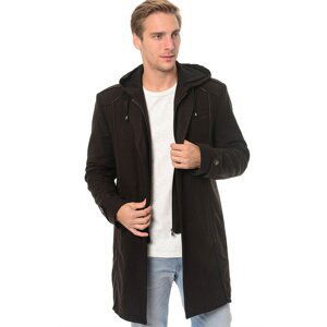 SICAK KIŞ MODASI PLT8220 DEWBERRY COAT-DAGONAL COFFEE