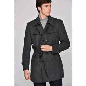 PLT8325 DEWBERRY MEN's COAT-ACCIDENT OIL GREY