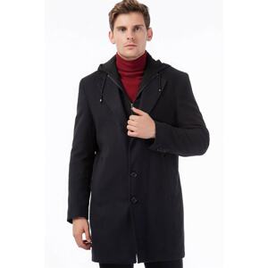 PLT8332 DEWBERRY MEN's COAT-LACİVERT