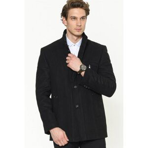 PLT8359 DEWBERRY MEN's COAT-BLACK