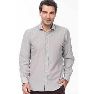 G601 DEWBERRY MEN's SHIRT-BLACK