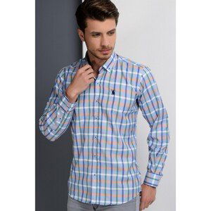 G664 DEWBERRY MEN's SHIRT-BLUE