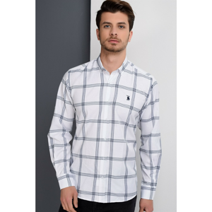 G656 DEWBERRY MEN's SHIRT-WHITE