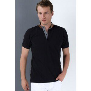 T8564 DEWBERRY MEN's T-SHIRT-BLACK