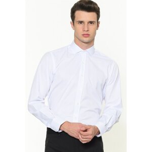 G675 DEWBERRY MEN's SHIRT-WHITE