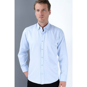 G677 DEWBERRY MEN's SHIRT-BLUE