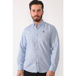 G688 DEWBERRY MEN's SHIRT-OUTDOOR BLUE