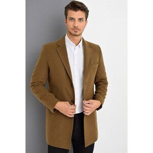 PLT8388 DEWBERRY MEN's COAT-CAMEL