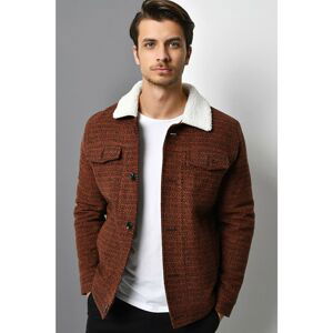 K7541 DEWBERRY MEN's COAT-PATTERNED TABA