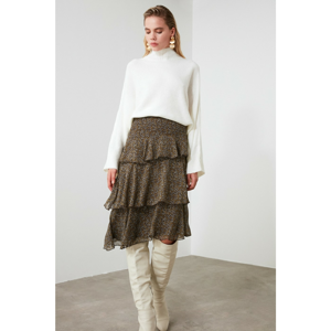 Trendyol Multi-Color Frilled Skirt