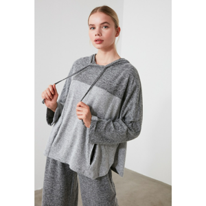 Trendyol Sports Sweatshirt WITH Gray Block