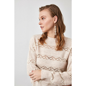 Trendyol Stone Blindk Edifty-Knit Sweater
